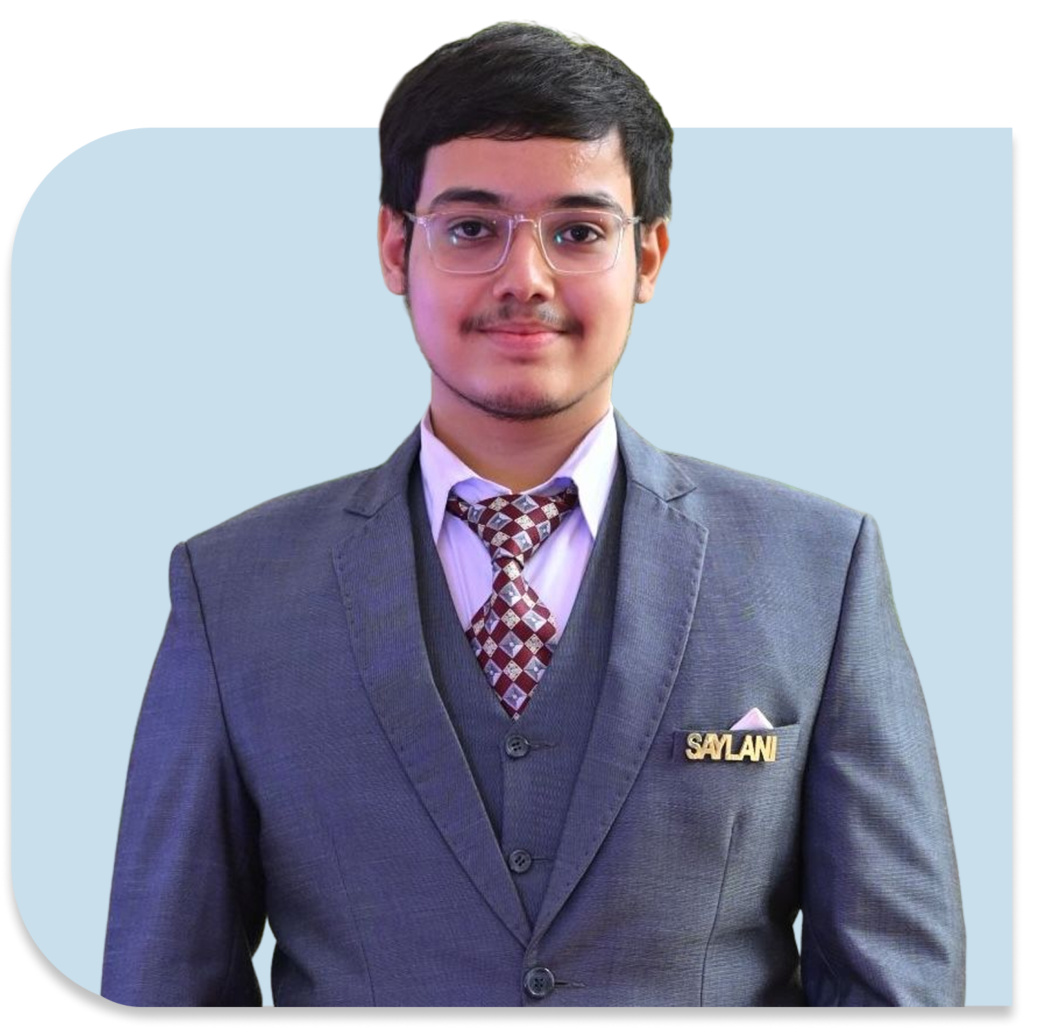 Student in Suit